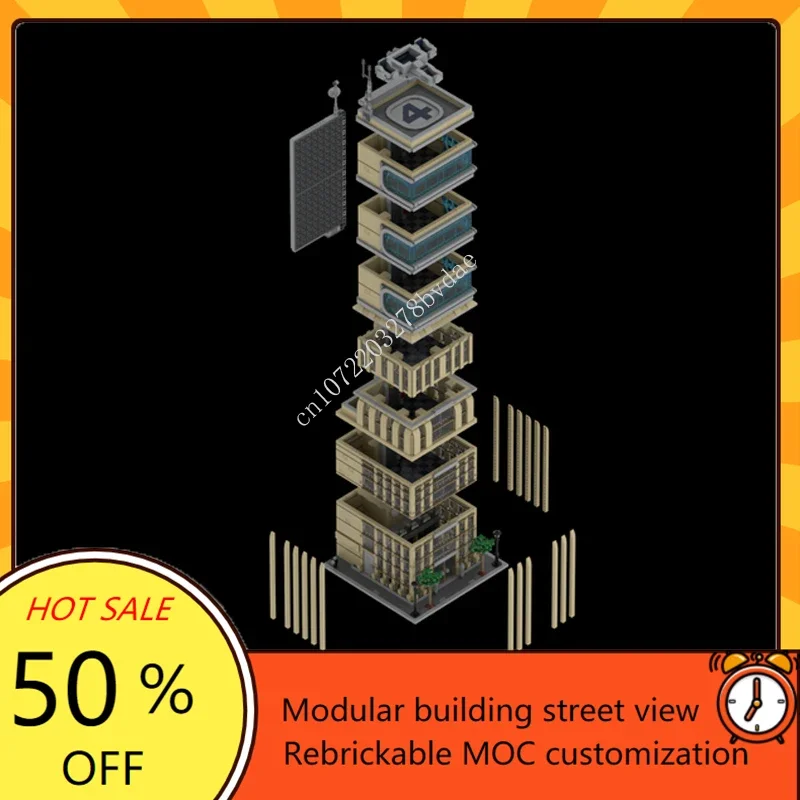모듈식 백스터 빌딩 모듈러 MOC, 크리에이티브 스트리트 뷰 모델 빌딩 블록, 건축 조립 모델, 장난감 선물, 6010 개