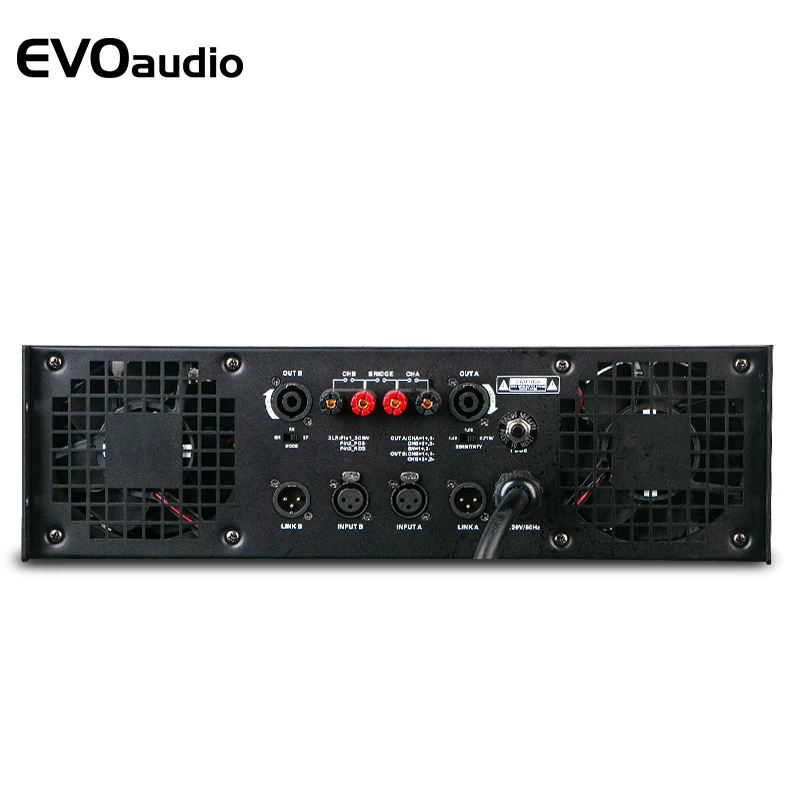 Commercial 3U 4ohms 3800W 2 Channels Amplifier Karaoke Power Amplifier For DJ Stage Concert