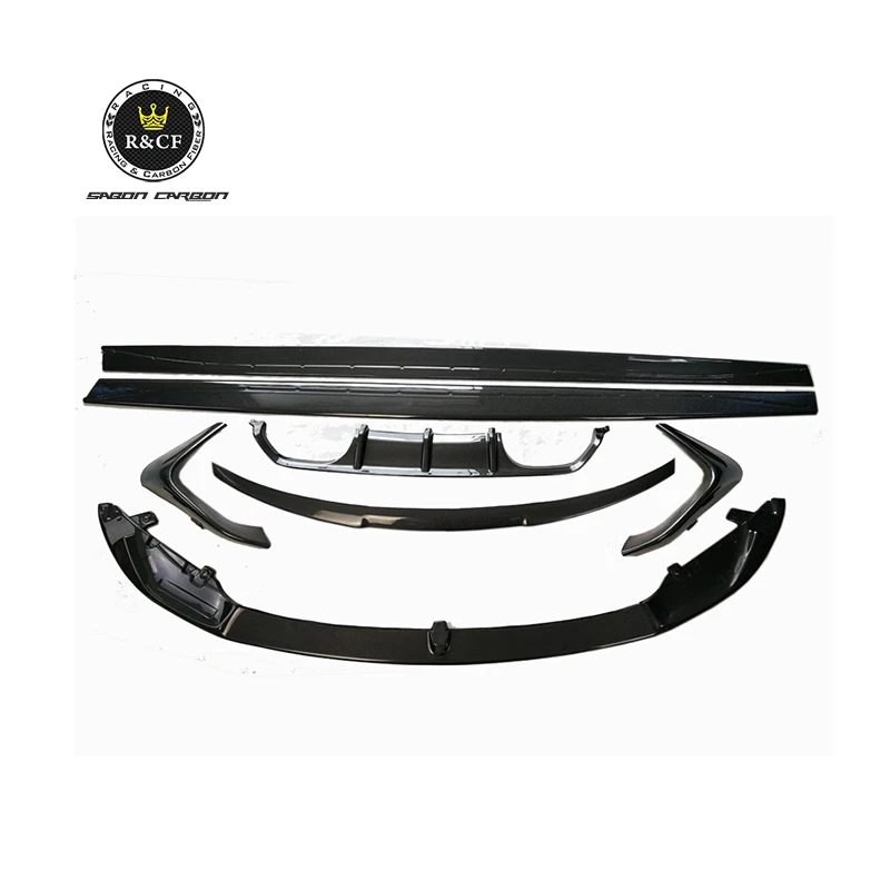 F80 M3 F82 M4 Front Lip Side Skirts Diffuser Spoiler Mp Style Real Carbon Fiber Body Kit for BMW F80 M3 F82 F83 M4