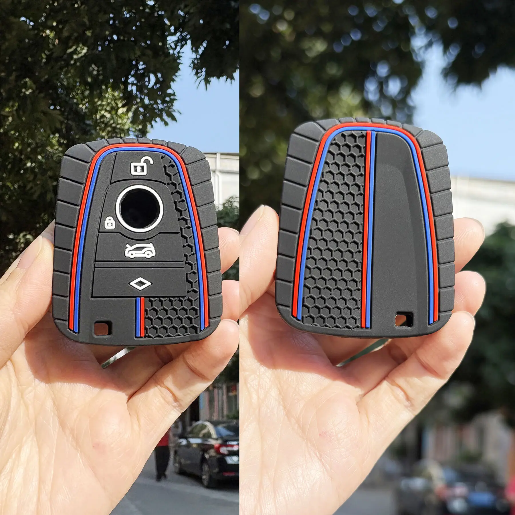 Schutz Halter Schlüsselbund Innen Zubehör Für BMW I3 I8 Serie Keyless Auto Styling Schlüsselbund Silikon Abdeckung Fob Schlüssel Fall