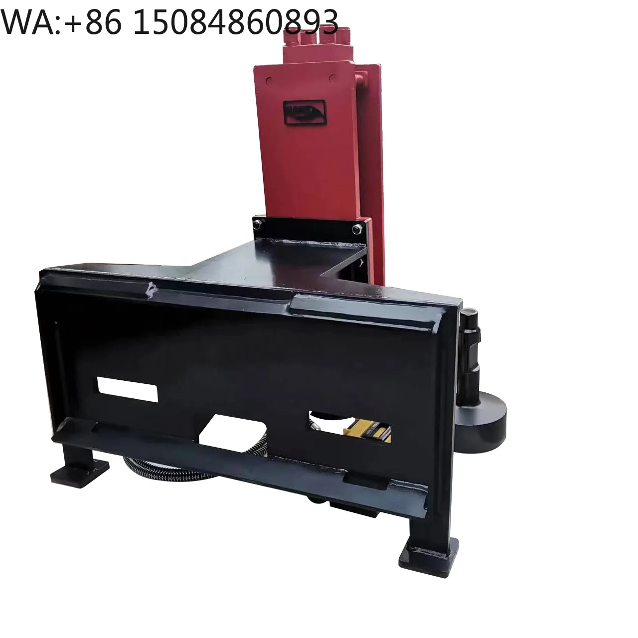 Skid Steer Loader Hydraulic Rock Breaking Hammer Attachment, Wear Resistant Chisel Pump Accessory For Quarry Crushing Projects