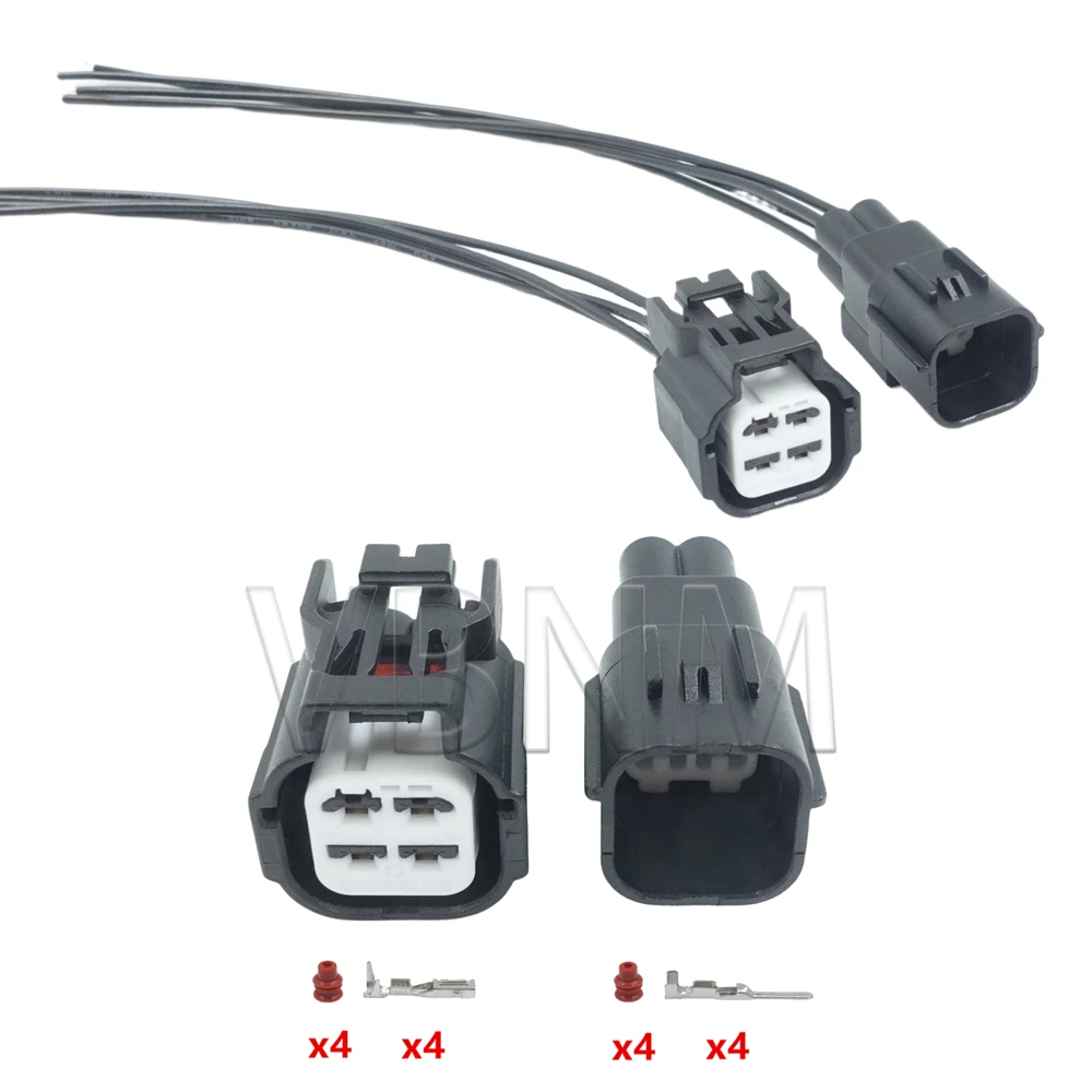 4 Pin 6189-7599 6189-7600 6189-7273 Automotive Electrical Socket Car Waterproof Connector Auto Male Female Socket