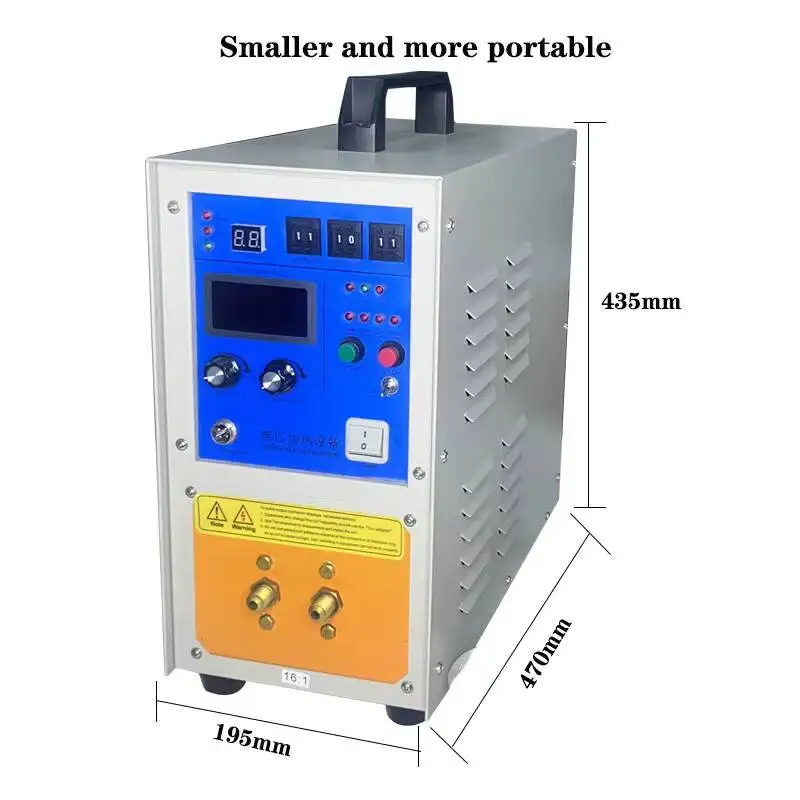 25KW High Frequency Induction Heating Machine Temperature Control Thermal For Metal Brazing Equipment