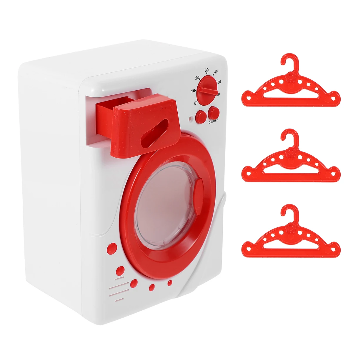 Play House Washing Machine Kids Childrens for Pretend Children's Simulation Electric Toys Kitchen Appliances