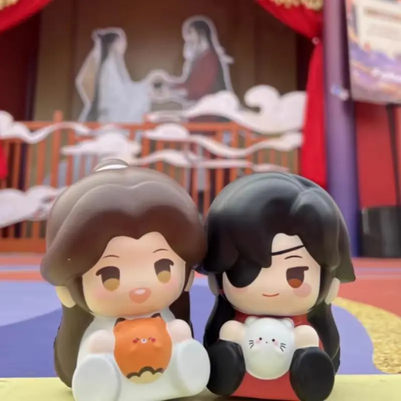 Xie Lian Hua Cheng Figura Tian Guan Ci Fu Tgcf Mochi Taba Squishy Fidget Toy Simpatico giocattolo di decompressione a rimbalzo lento Ridurre lo stress