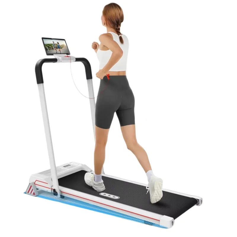 

Compact Foldable Walking Pad Jogging Running 2in1 Smart Treadmills Portable Home Use Electric Treadmill with Adjustable Incline