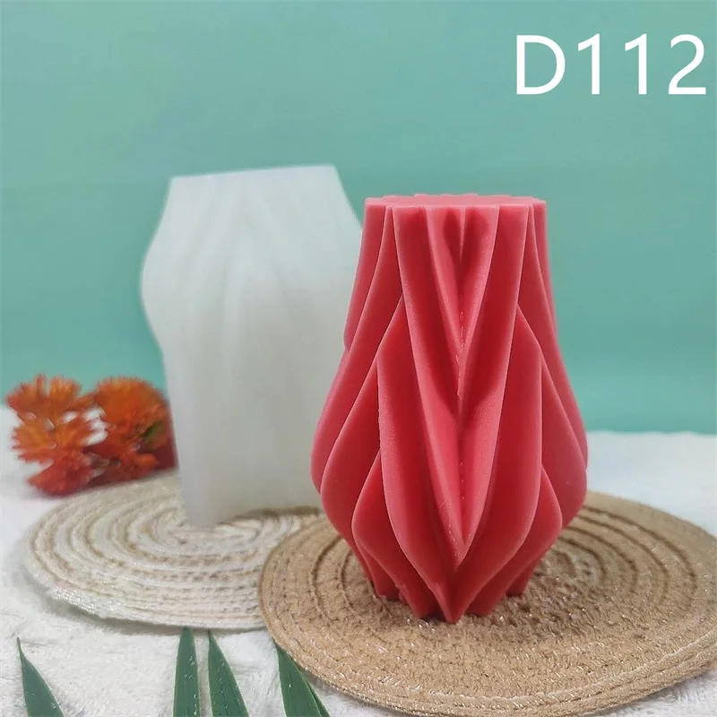 Simple Vase Candle Silicone Mold For Festive And Romantic Decoration Gypsum form Homemade Handicraft Gift Making Kitchen Tool