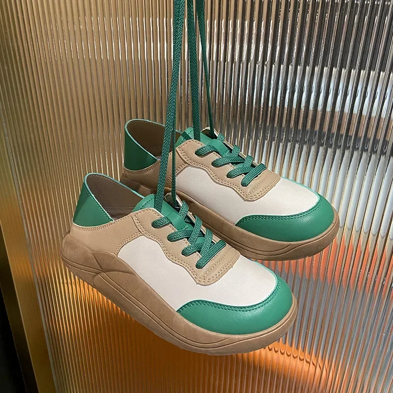 New Trendy Board Shoes Women's Korean Edition Fashion Versatile Breathable Slippers Outdoor Street Flat Casual Shoes image 3