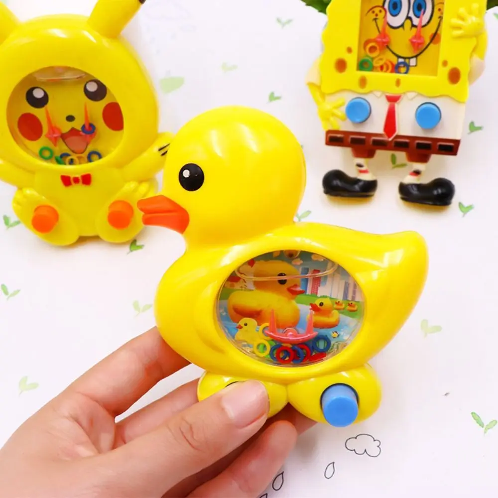 Ocean Theme Water Ring Game Machine Protecting Eyesight Cartoon Throwing Circle Water Machine Retro Child Handheld