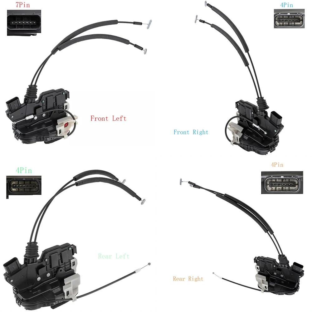 

81310-2P000 Привод защелки передней и задней левой и правой двери автомобиля для Kia Sorento 2011-2015 81320-2P010 81410-2P000 81420-2P000