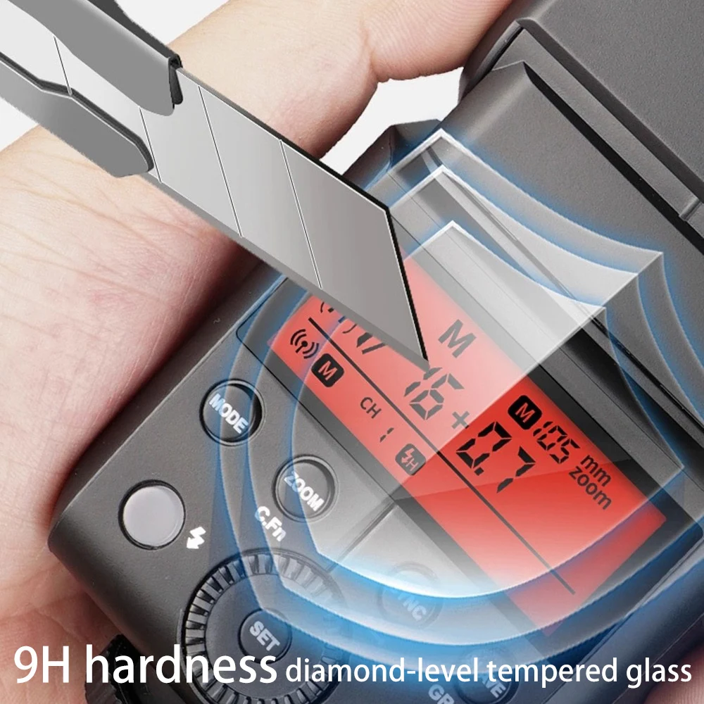 Tempered Glass Screen Protector For Godox Flash iT30 Pro V1 Mid V480 V350 TT685II V850III V860III TT600 XPro II X3 Pro V100 iT32