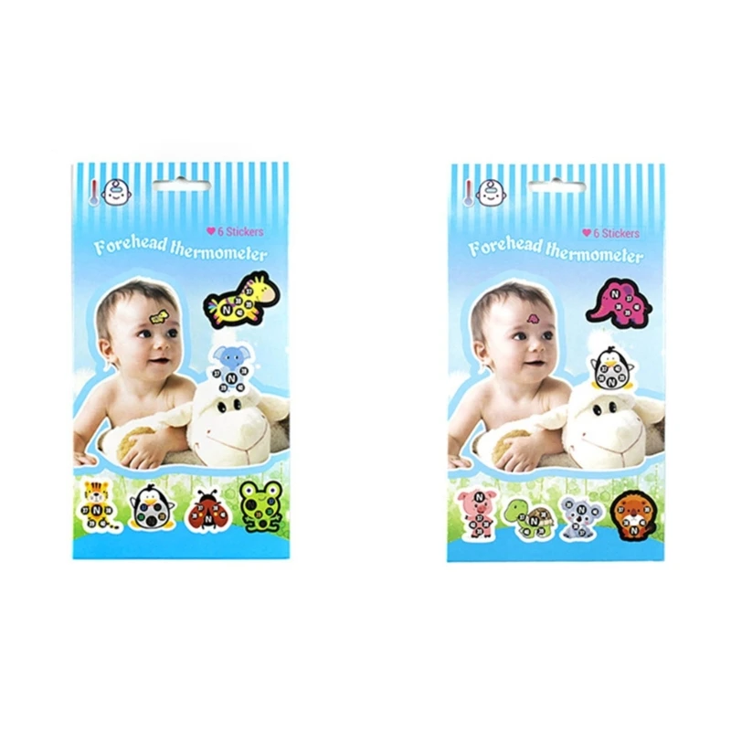 

Forehead Fever Stickers Home Supply Temperature Fever for Kids Baby Adults