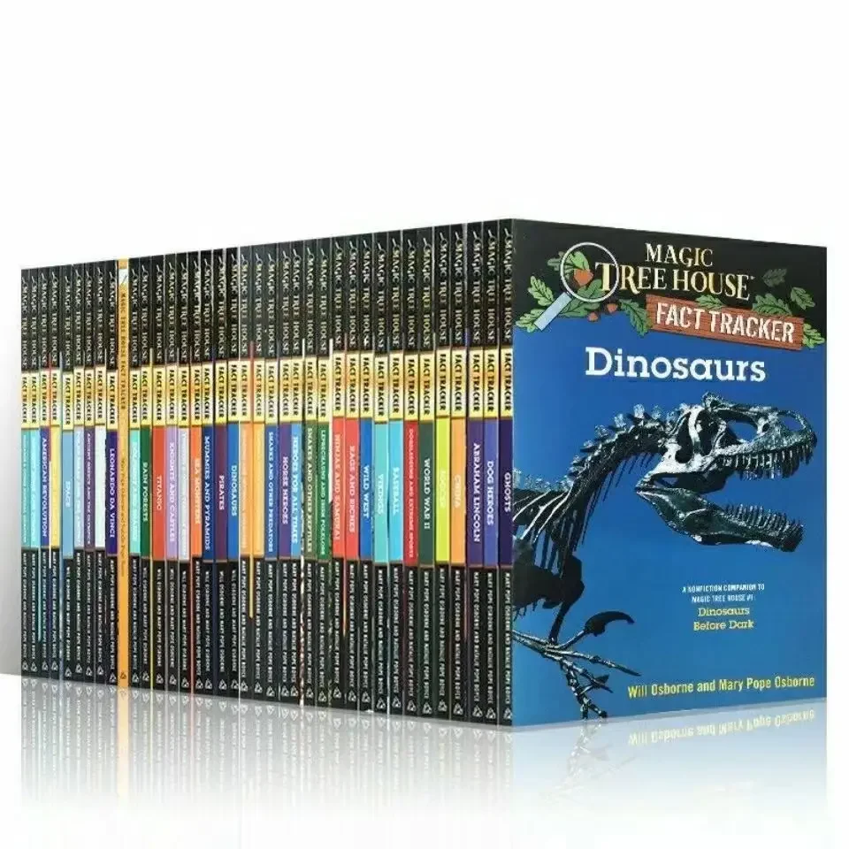 40 Books/Set Magic Tree House Fact Tracker Original English Reading Children's Books  Books for Kids  DIFUYA