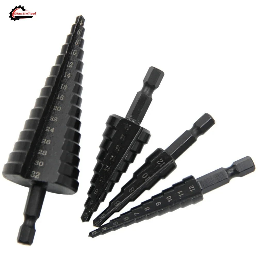 3Pcs Step Drill Bit…