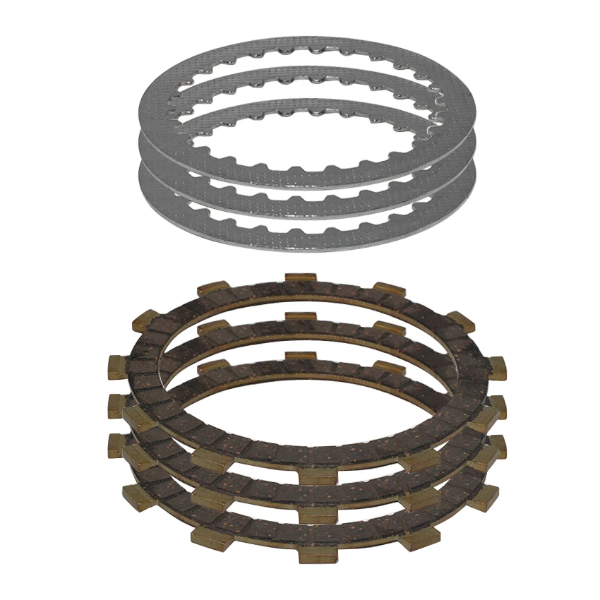Für Suzuki RB50 RB50H GSXR50 GS50 K5 K6 NA41A Kompletter Kupplungsreibungs- und Stahlscheibensatz 21441-12000 21441-42G00 21451-23000 – Detail 5
