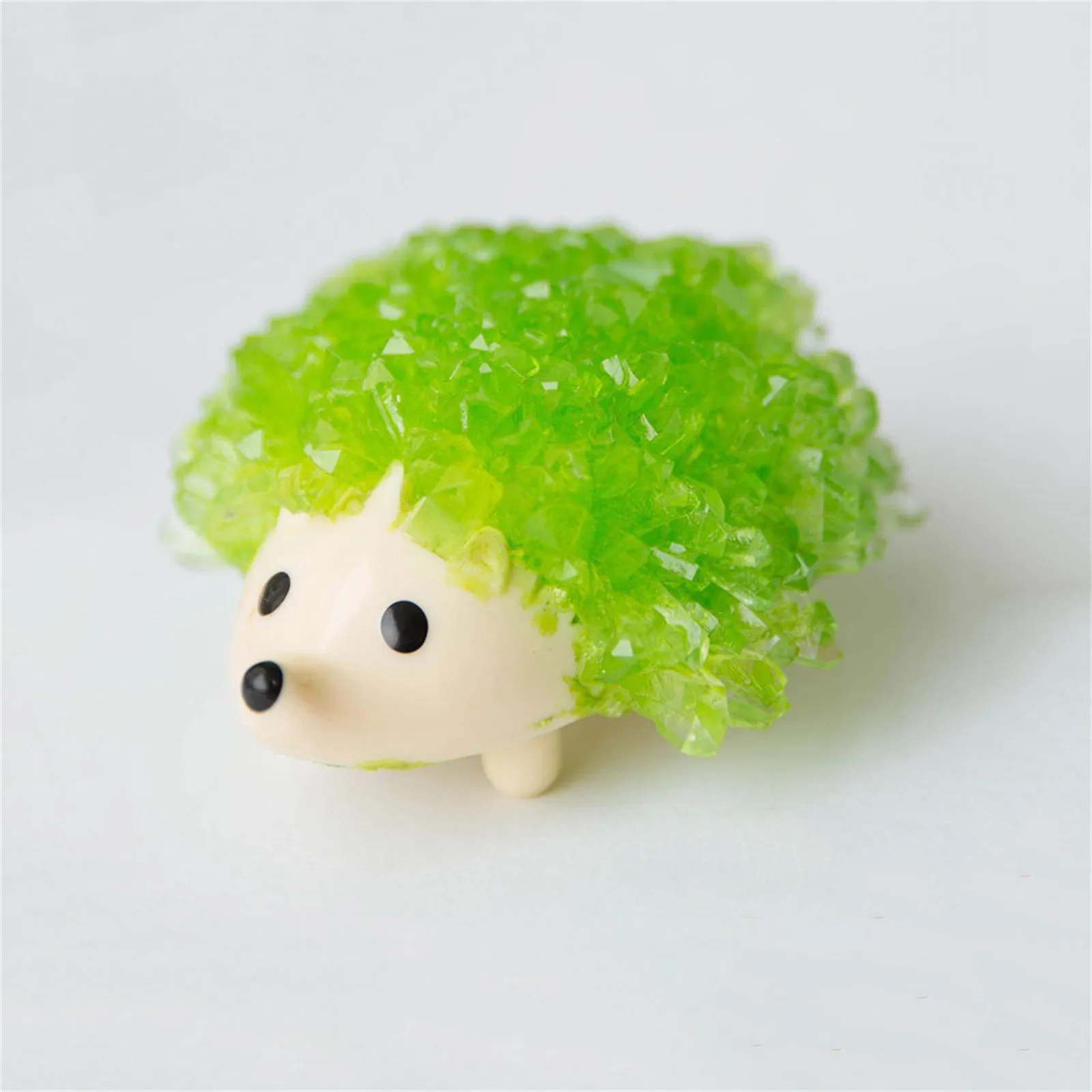 

Male Newborn 1pc Crystal Growing Kit 4 Colored Hedgehog to Gr-ow Science Experiments for Kids