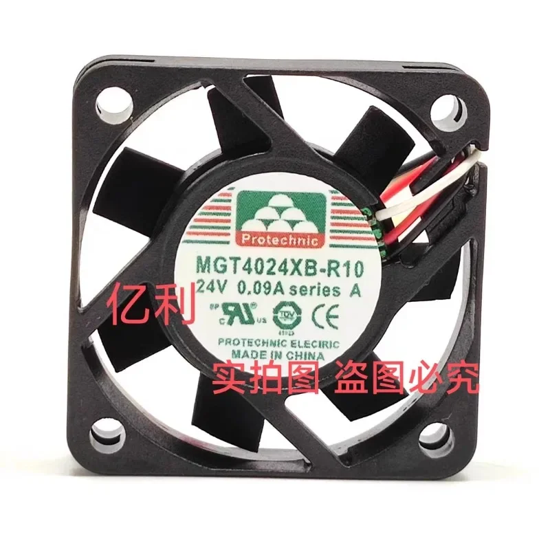 New Cooler Fan For MAGIC GT4024XB-R10 24V 0.09A 3-wire 4010 4CM Silent Cooling Fan 40*40*10mm