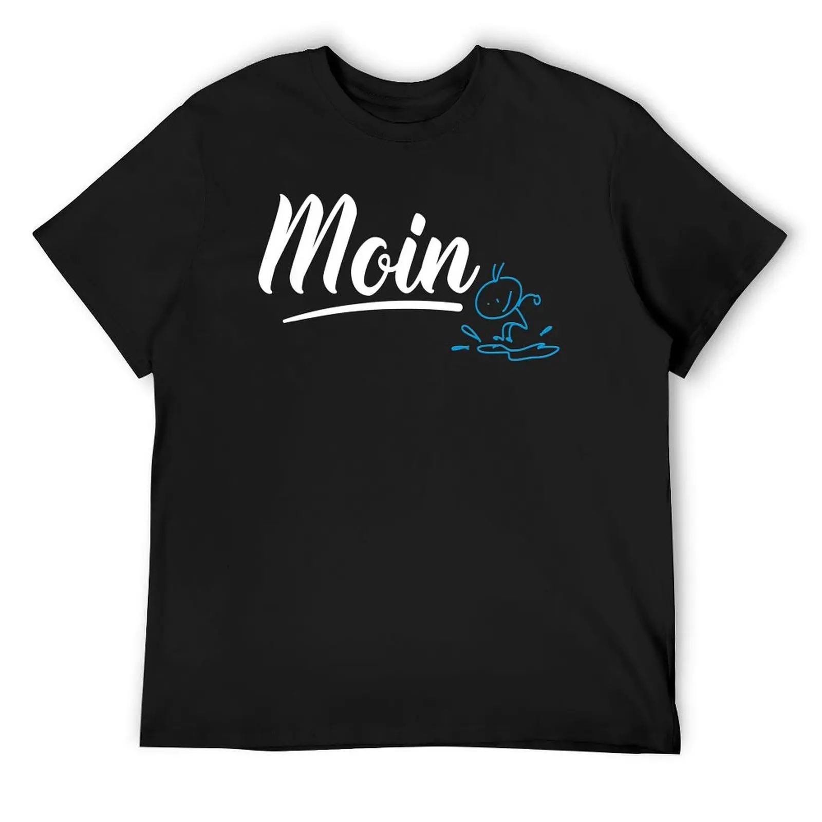 

Moin Greeting Northern Germany T-Shirt oversized t shirt man clothes graphic tee shirt plus size men clothing