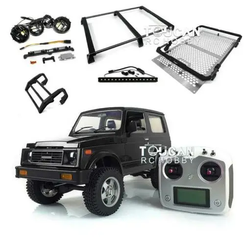 

Capo Crawler Car 1/6 RC SIXER1 Model Samurai Motor Roof Light Rack Radio Painting THZH0561-SMT2