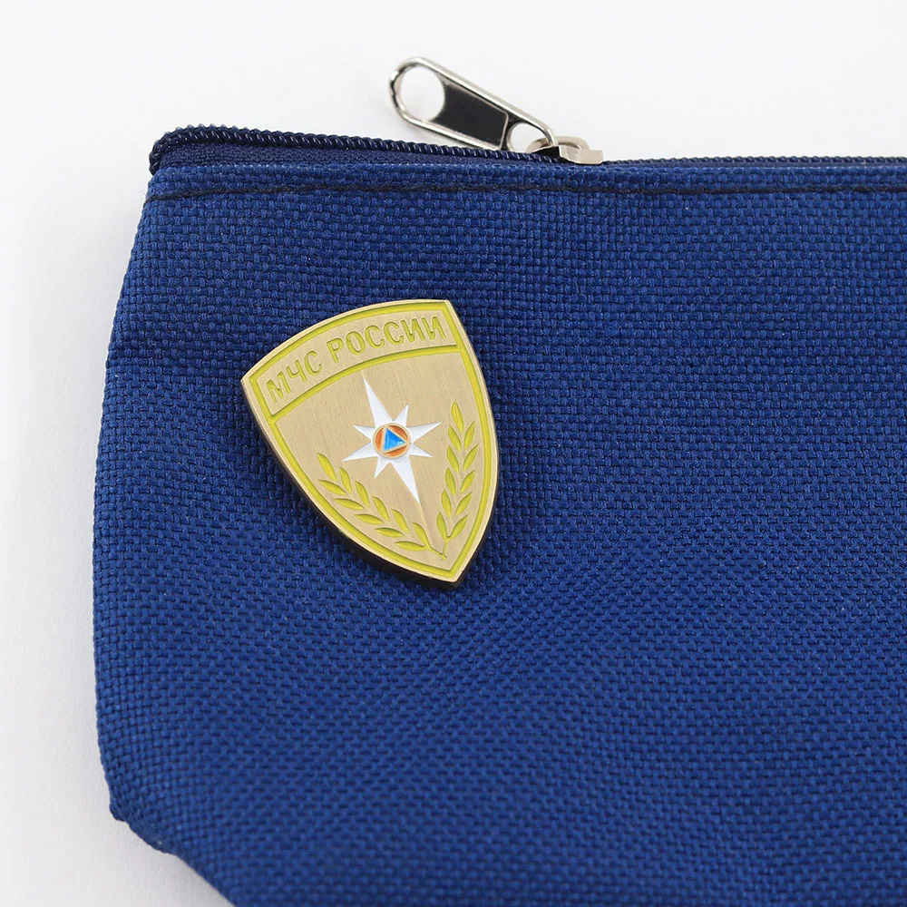Russische EMERCOM Emaille-Pins Russland MChS Ministerium für Notfälle Broschen Schild-Abzeichen Rucksack Kleidung Geschenk für Militärfans – Detail 8