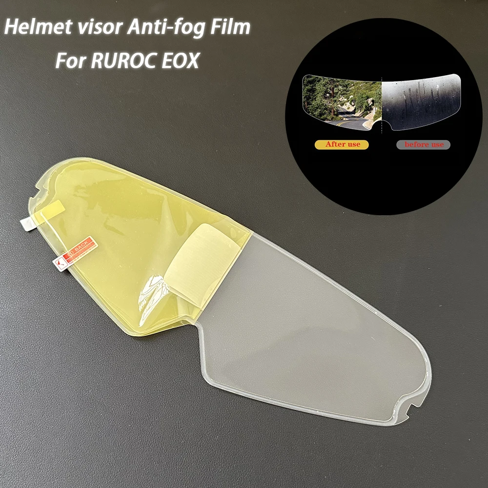 

Motorcycle Helmet Visor Anti Fog Film eox Visor Helmets Lens Film For Ruroc EOX