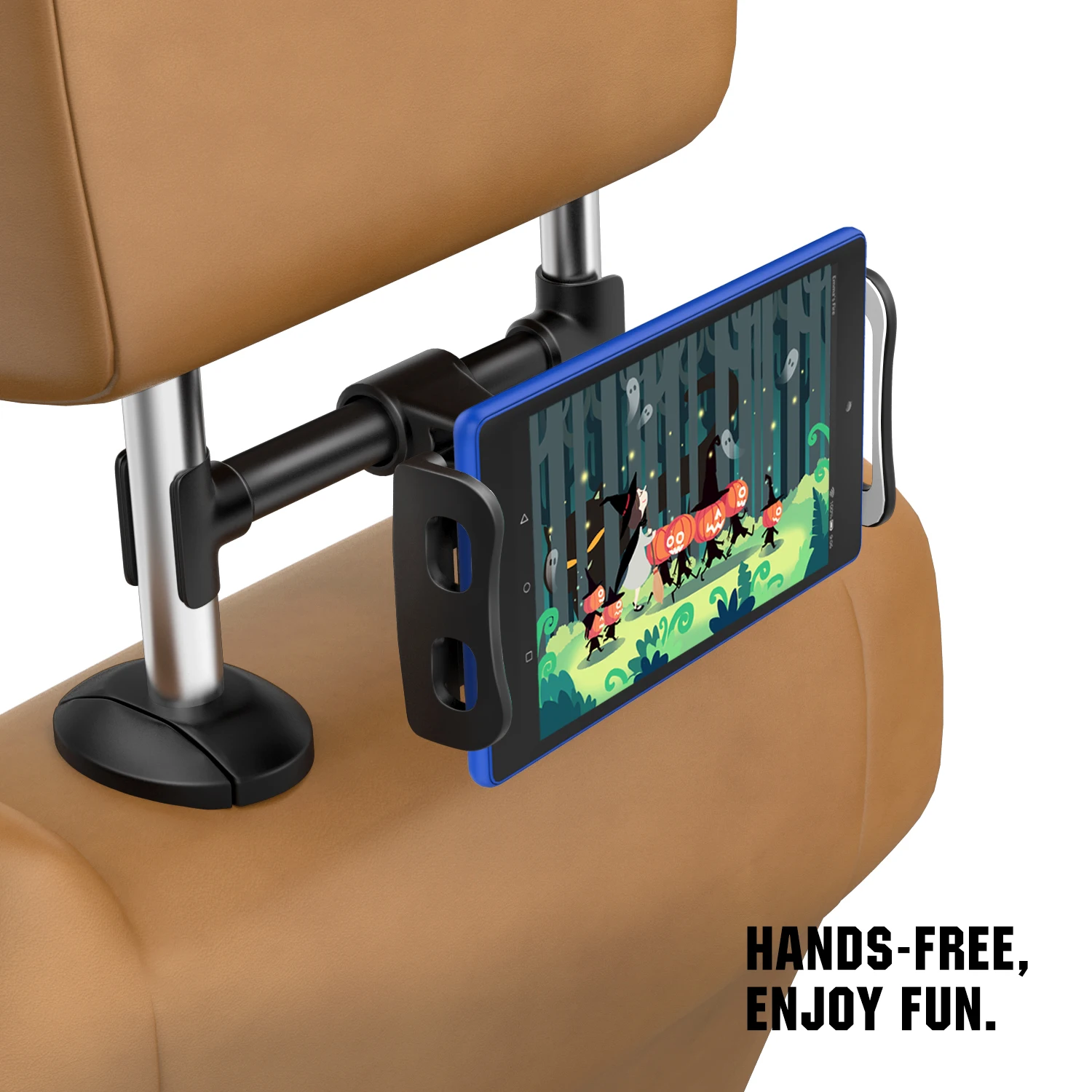 MoKo Headrest Phone/Tablet Car Mount, Adjustable Tablet Holder for 4-12.9