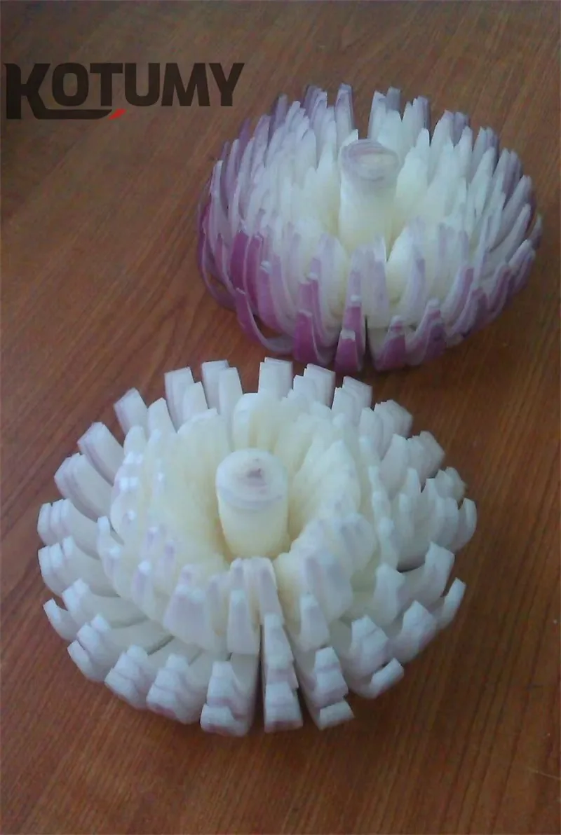 آلة قطع البصل زهر صانع القاطع آلة قطع البصل آلة معالج زهرة البصل #4