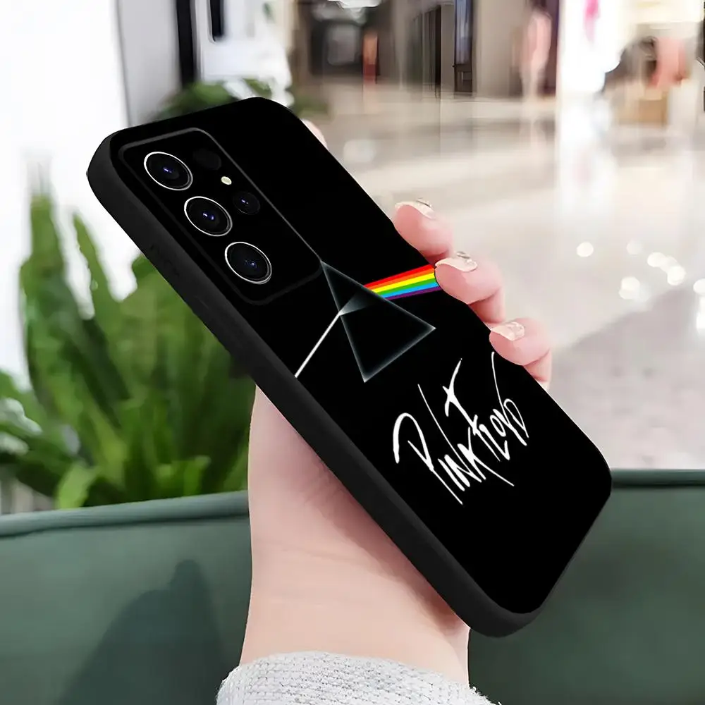Rock Band P-Rosa F-Floyd Capa de telefone para Samsung Galaxy A31 A33 A52 A13 S24 S23 S22 S25 A55 A53 Capa traseira