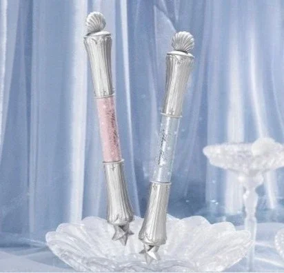 Flower Knows Shell's Jewel Collection 더블 헤드 쉬머 아이라이너 펜 누에 누에 방수 형광펜 아이섀도