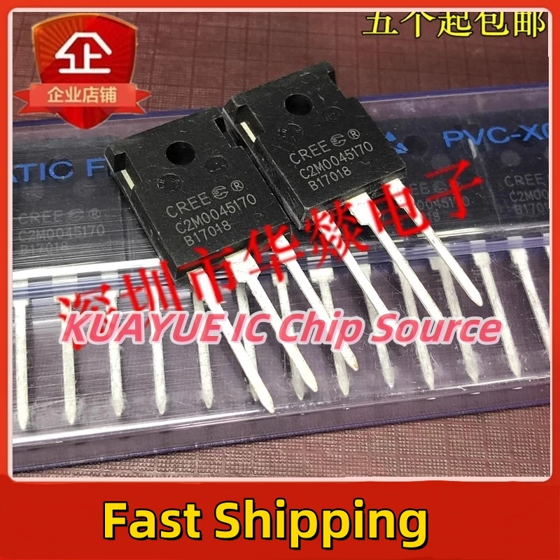 

10PCS-30PCS C2M0045170 C2M0045170D TO-247 1700V 72A Fast Shipping Quality
