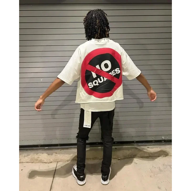 

2025 New T Shirt Cartoon Children Print Graphic Short Sleeve Men Women Harajuku Hip Hop Fashion Punk Streetwear Overs eqs9X