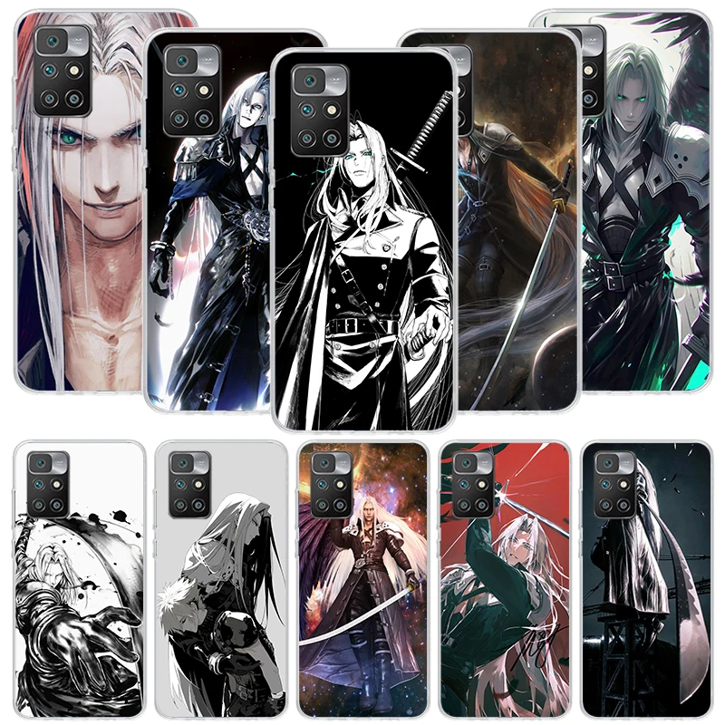 Anime FINAL FANTASY 7 BloodyBeni Phone Case For Xiaomi Redmi 12 12C 10 10C 9 9C 9A 9T 8A 8 7A 7 6A 6 Pro K70 K60 K40 K20 S2 Cove