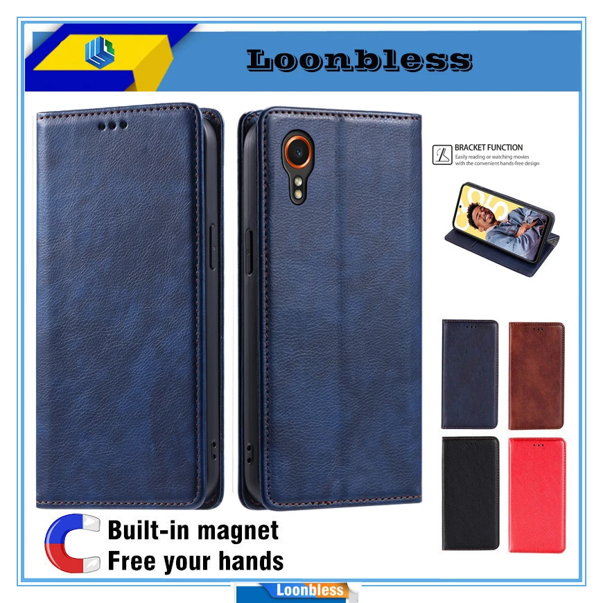 Coldre de telefone para samsung galaxy xcover7 caso carteira capa em etui samsung galaxy xcover 7 caso fundas escudo samsung xcover7 pro