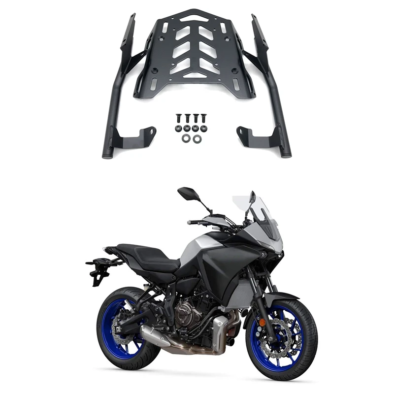 

Motorcycle Accessories Rear Luggage Box Case Tail Shelves Bracket For MT-09 TRACER900/ GT 2018-2021