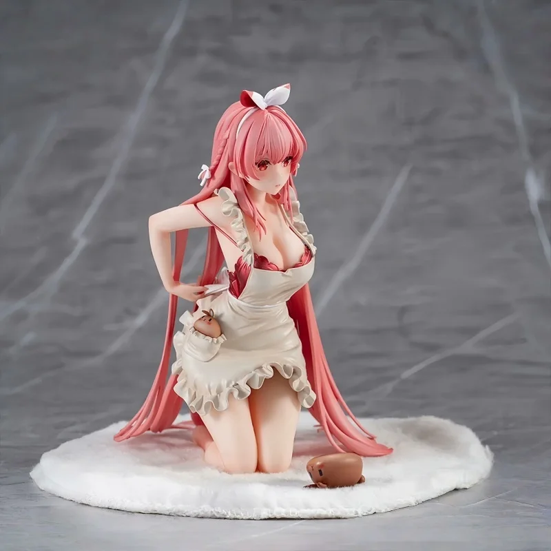 

1/7 Animester Bunny Rosu‌ Apron Ver Action Figure Sexy Model Desktop Decoration Collection Toys Christmas Gift For Adults