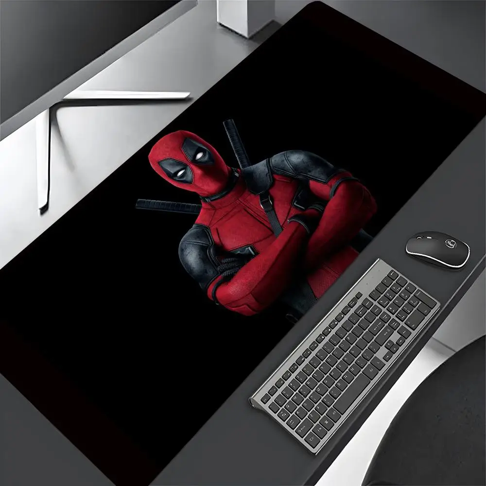 hero Deadpool Mouse mouse pad Pad Gaming Abstract Large 800x400mm MouseMat Gamer XXL Mause Carpet PC Desk