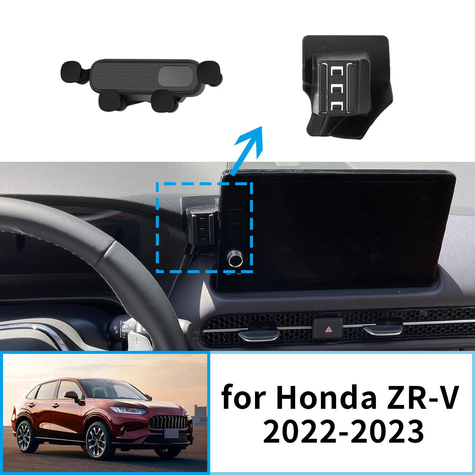 

for Honda ZRV ZR-V ZR V 2022-2023 Car Mobile Phone Holde GPS Bracket Navigation Stand Auto Accessoriesr