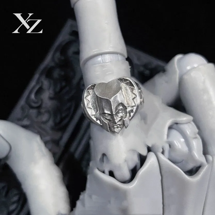 High Quality JOJO's Bizarre Adventure Never Dies Eastern War Aid Crazy Diamond Action Figure Collectible Toy Stand in Ring