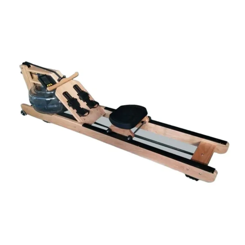 Life Seated Row Machine Dynamic wooden Rowing Machine Indoor Water Rower