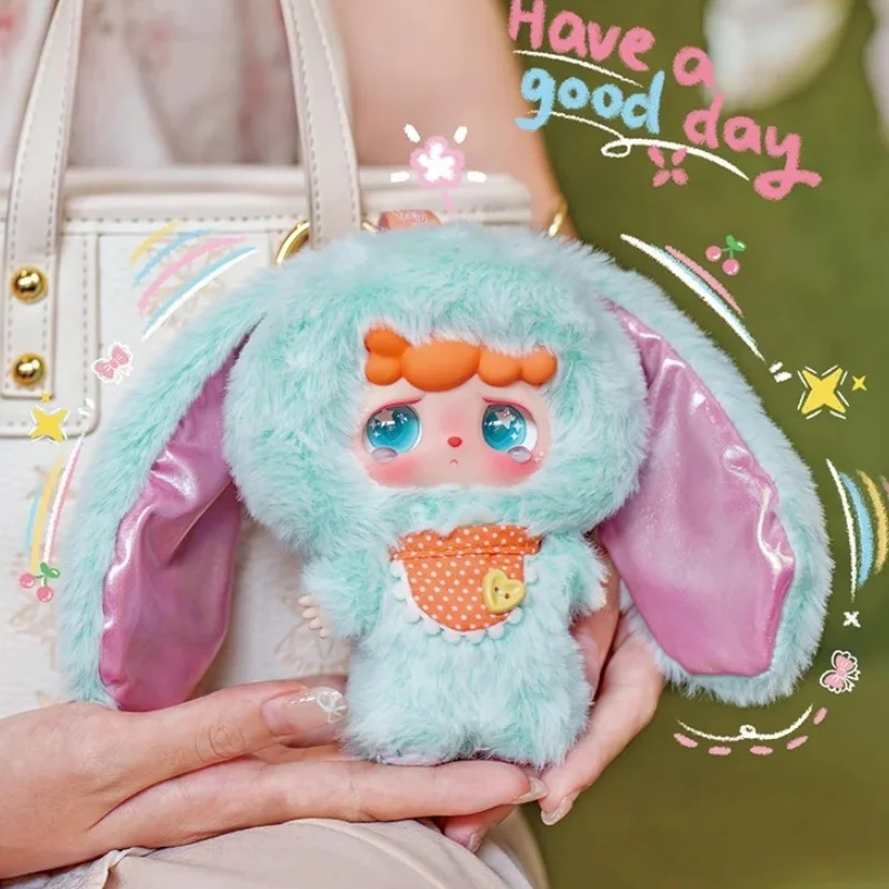 طفل جديد ثلاثة ميتوتو وHulala وداعا كابوس سلسلة صندوق أعمى Kawaii الفينيل أفخم دمية حقيبة قلادة العصرية لعبة الفتيات الاطفال هدية #6