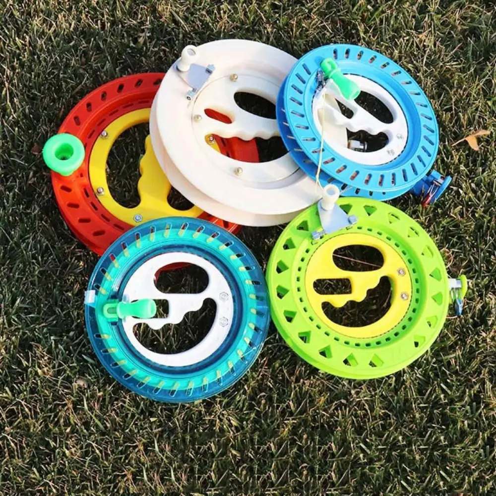 16cm/18cm ferramenta voadora carretel de pipa plástico alça de vôo ferramentas ferramenta voadora dobadoura ferramenta durável kite lidar com roda crianças