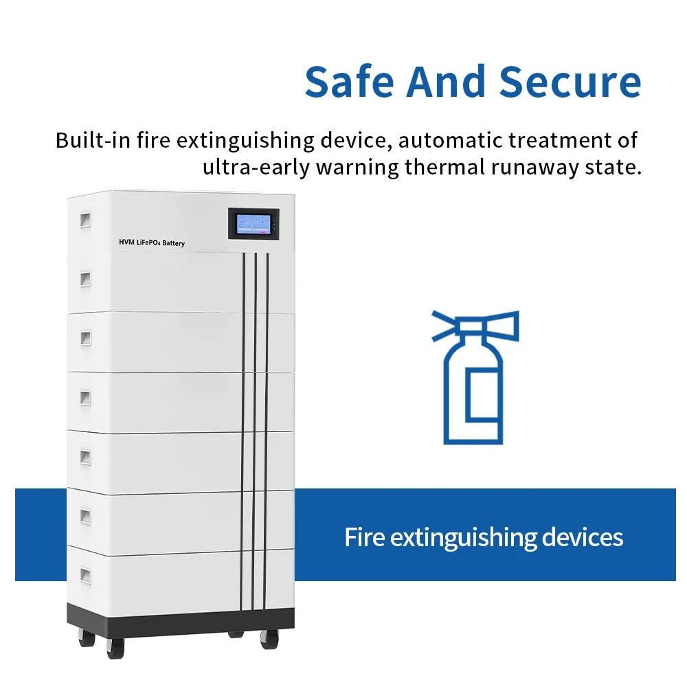 high voltage bms 384v 336v 288v Household Stackable Modular in Parallel Residential Home Energy Storage Lithium Battery Pack