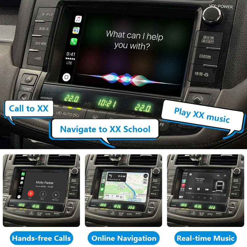 Crown Hybrid GWS204 OEM Head Units Wireless Apple CarPlay