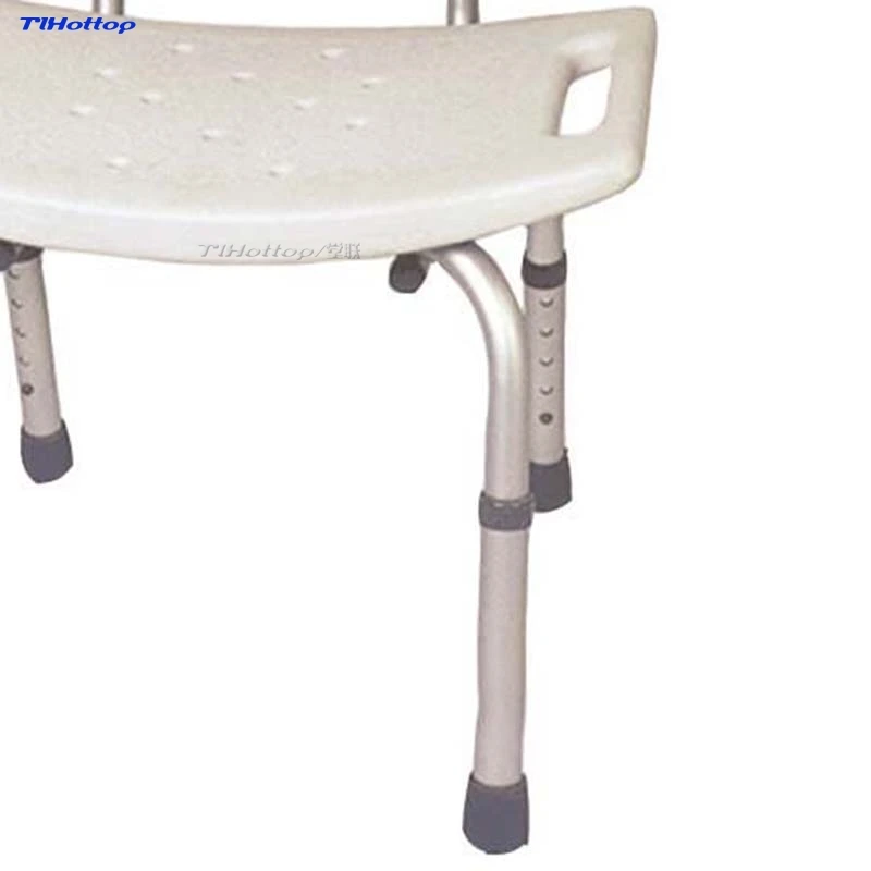 Tlhottop-Height Adjustable Aluminum Alloy Stool, Thickening Chair for the Elderly, Pregnant Women, Bathroom Bath Chair