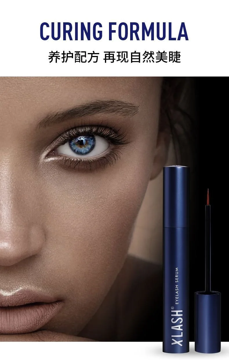 Siero potenziatore per ciglia Riccioli Addensatore per capelli Rafforzare il mascara per ciglia Allungamento 7 giorni Siero per la crescita delle ciglia per sopracciglia 3ml