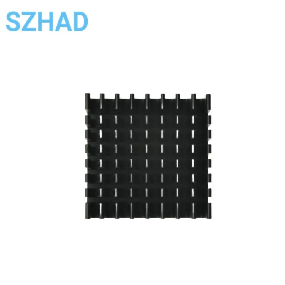 Electronic Heatsink Radiator Cooler Radiator 37x37x24MM High Quality Black Slot Heat Sink