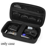 Hair Clipper Barber Case, Trimmer Travel Storage Organizer Box for Hatteker oneisall Ufree Novah Finisher Liner Bag(Case Only)