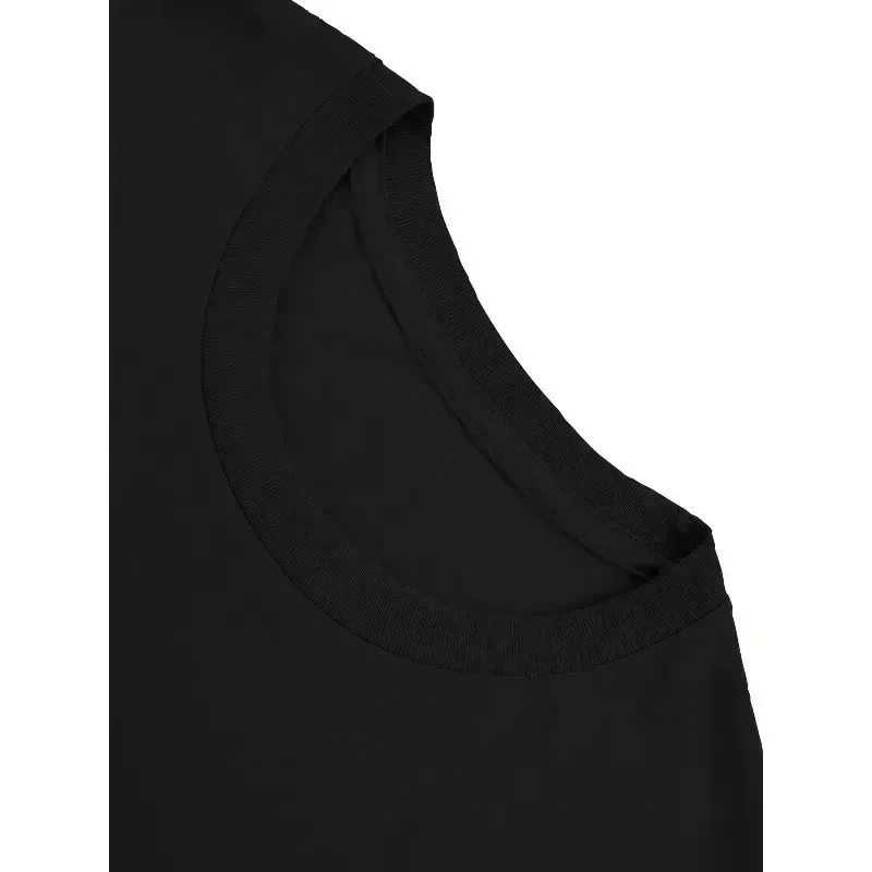 Lässiges, lockeres T-Shirt mit kurzen Ärmeln und Rundhalsausschnitt, Punk-T-Shirt, legendäres norwegisches Black-Metal-Band Burzum, bedrucktes T-Shirt. – Detail 7