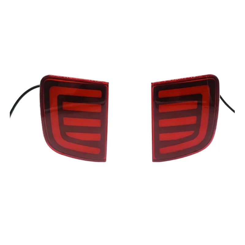 

NEW-Brake Light Rear Bumper Lights Assembly Rear Reflector Warning For Toyota Land Cruiser LC200 2008-2015