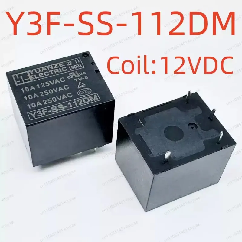 New Y3F - SS-112DM 12V 4Pins relay